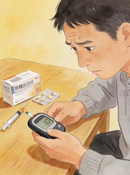 吃药打针，血糖依旧不稳的煎熬1.jpeg