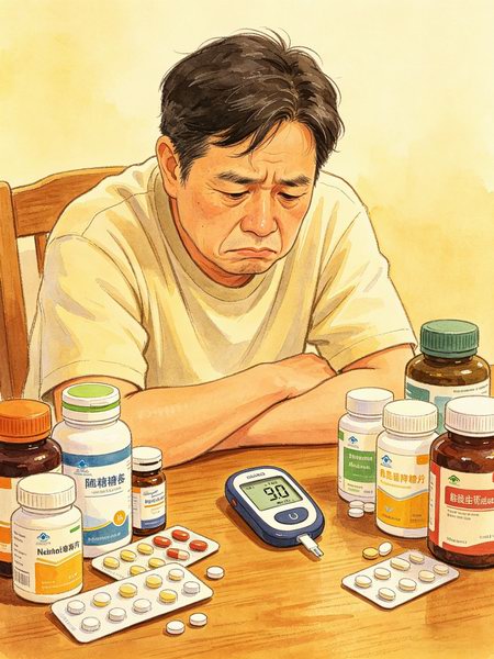 长期控糖没效果，钱花罪受血糖高